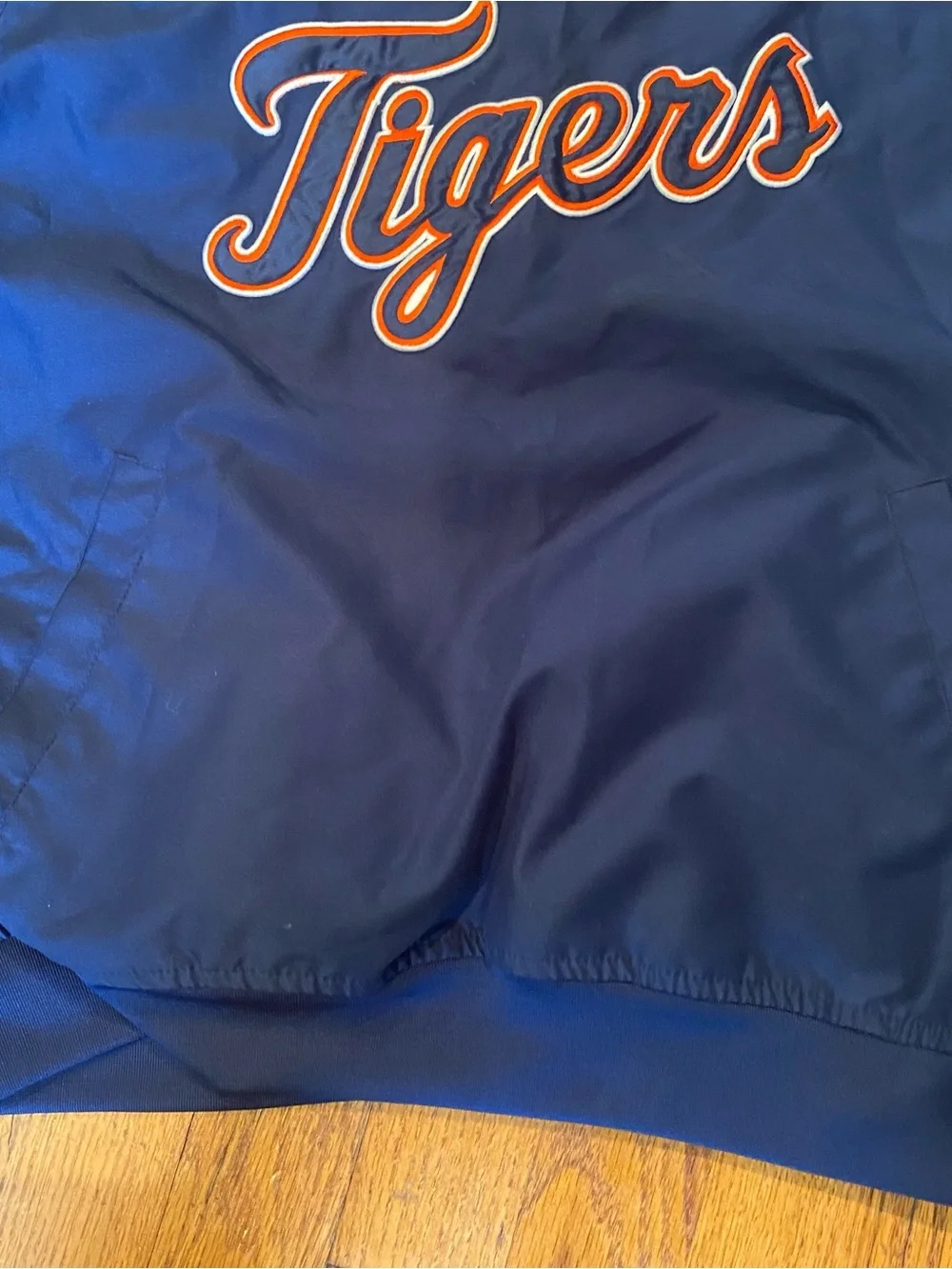 VTG Detroit tigers Nike Pullover Windbreaker Kids Youth Size Small